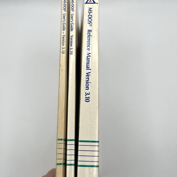 Vintage 80s MS-DOS 3.10 Manuals Set Of 3 Reference & User’s Guides Model D PC - Picture 7 of 7